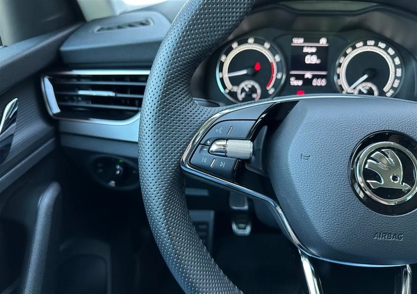 Skoda Scala cena 101900 przebieg: 17618, rok produkcji 2023 z Śmigiel małe 667